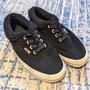 Black CozyHug Authentic Vans